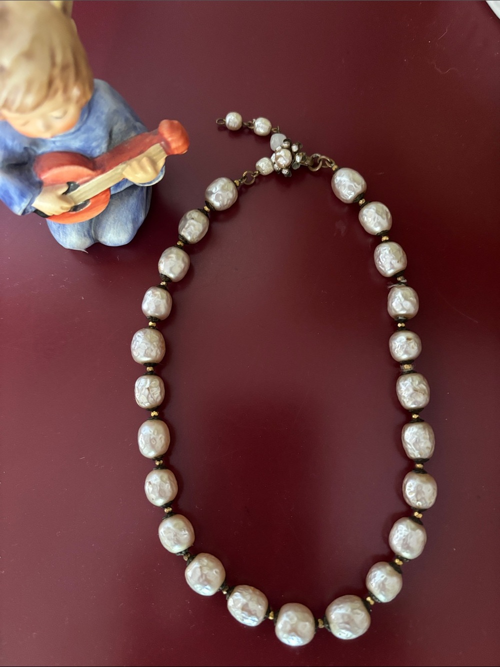 Vintage Miriam Haskell Baroque Pearl Chocker